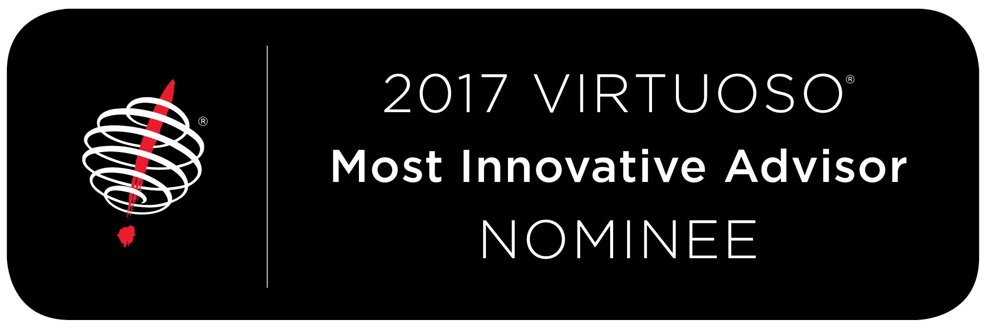 2017 Virtuoso Most Innovative Advisor Nominee